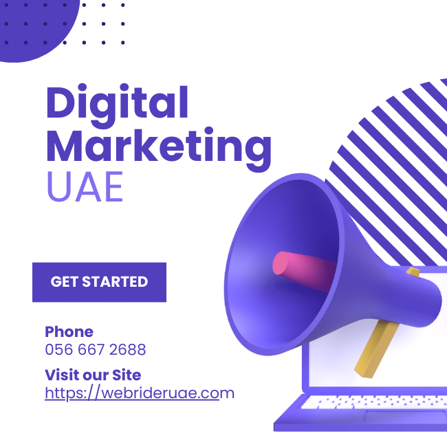 Webrideruae digital marketing